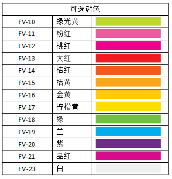 FV-12 Fluorescent Peach